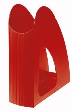 HAN Stehsammler TWIN – 10 STÜCK, moderner Stehsammler im zeitgemäßen Design. Schick, standfest und funktional bis Format DIN A4/C4, rot, 1610-17